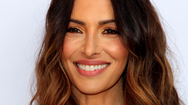 Sarah Shahi smiling