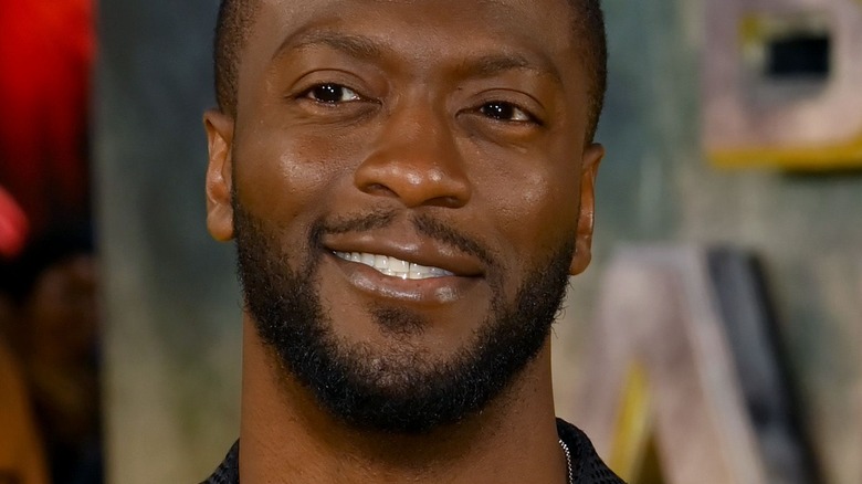 Aldis Hodge smiling