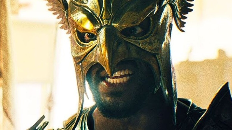 Aldis Hodge as Hawkman in Black Adam