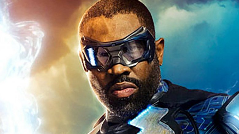 Cress Williams as Jefferson Pierce in the CW's Black Lightning promo poster