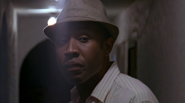Ornette Howard wearing a fedora