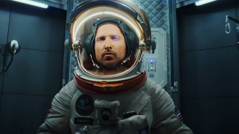 Aaron Paul in a spacesuit