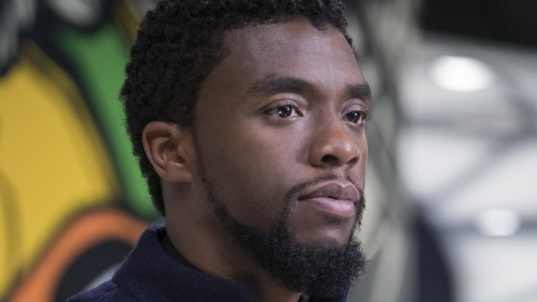 Chadwick Boseman T'CHalla solemmn