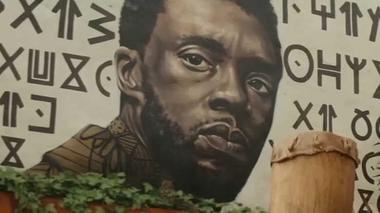 Mural of T'Challa