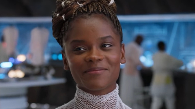 Shuri smiling