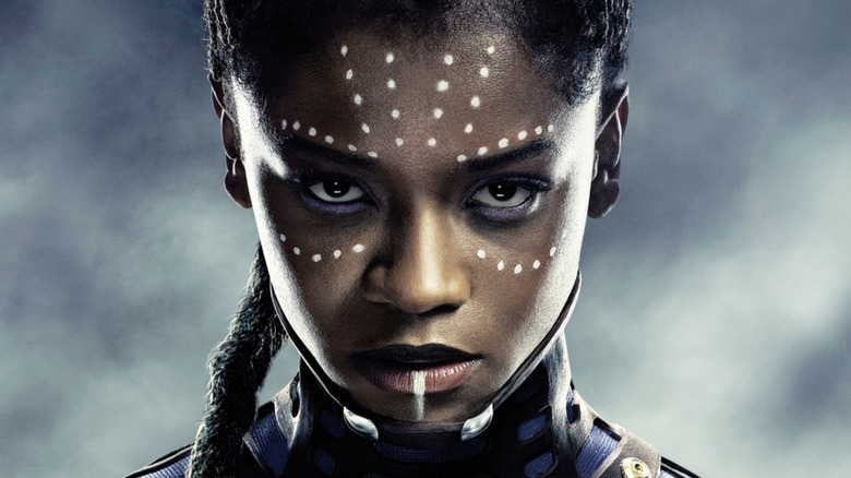 Shuri with war paint