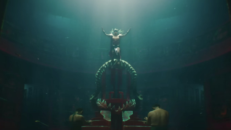Namor on his throne