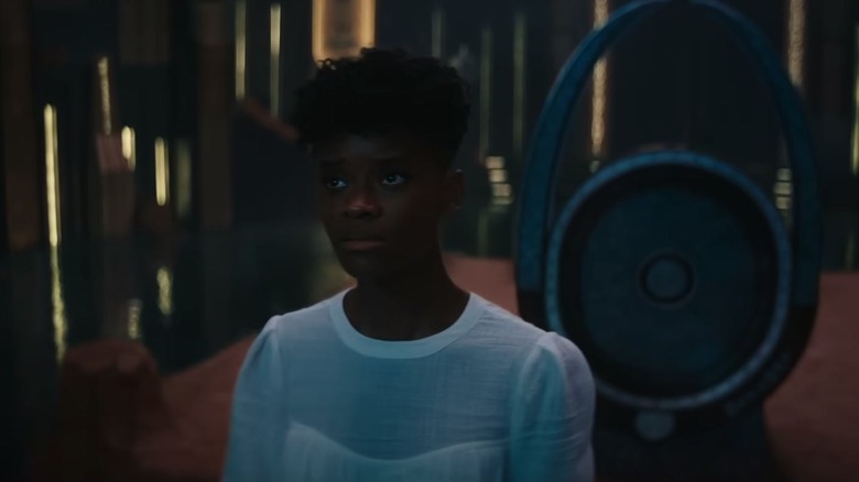 Shuri looking worried