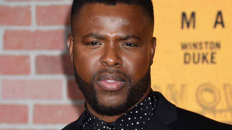 Winston Duke posing