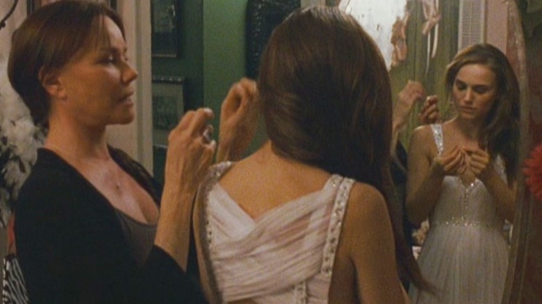 Nina with her mother