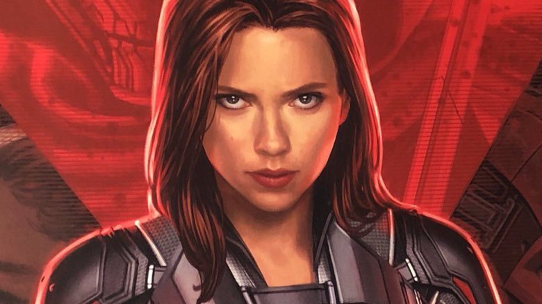 Black Widow solo movie poster