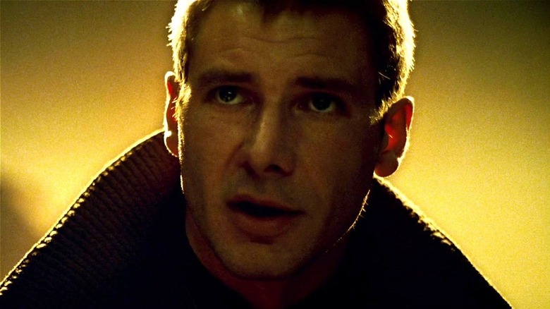 Rick Deckard looking confused in Blade Runner