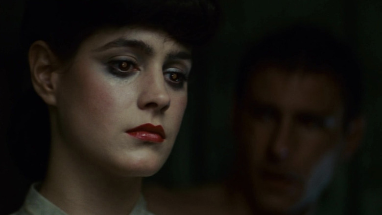 Rachael and Deckard talk