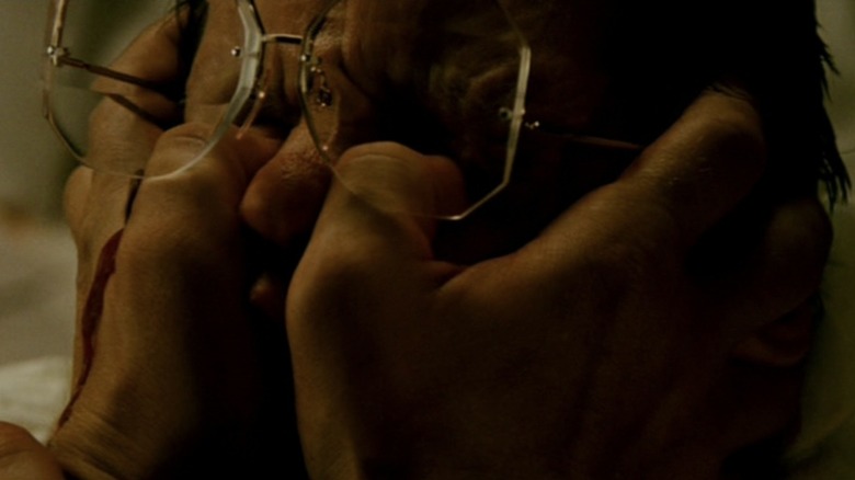 Roy gouges out Tyrell's eyes