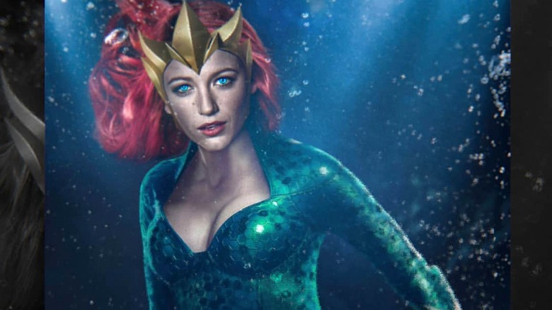 Blake Lively swims as DC's Mera