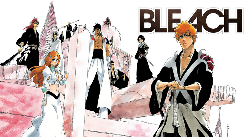 Ichigo and his friends 