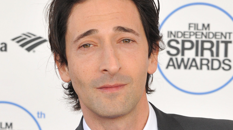 Adrien Brody looking ahead