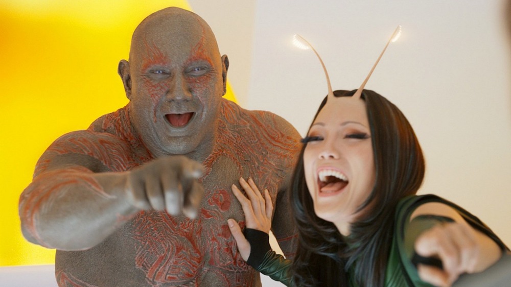 Guardians 2 Drax and Mantis