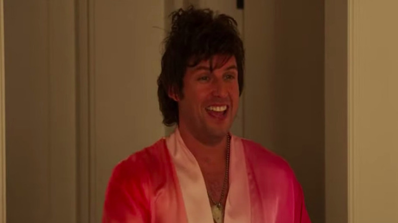 Adam Sandler in a robe