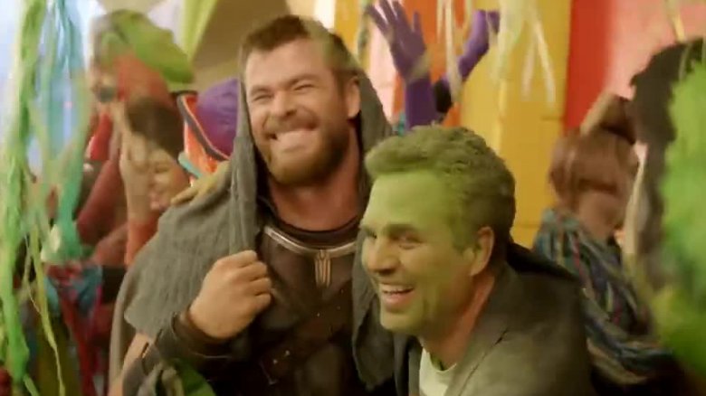 Chris Hemsworth and Mark Ruffalo