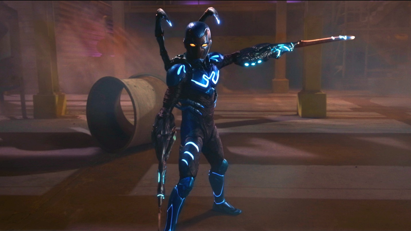 Blue Beetle's Visuals Are Getting Power Rangers Fans Psyched