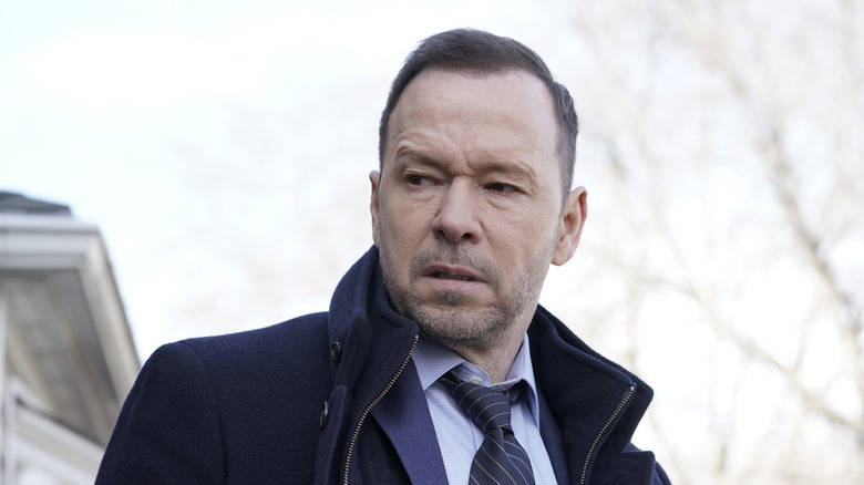Danny Reagan glaring in "Blue Bloods"