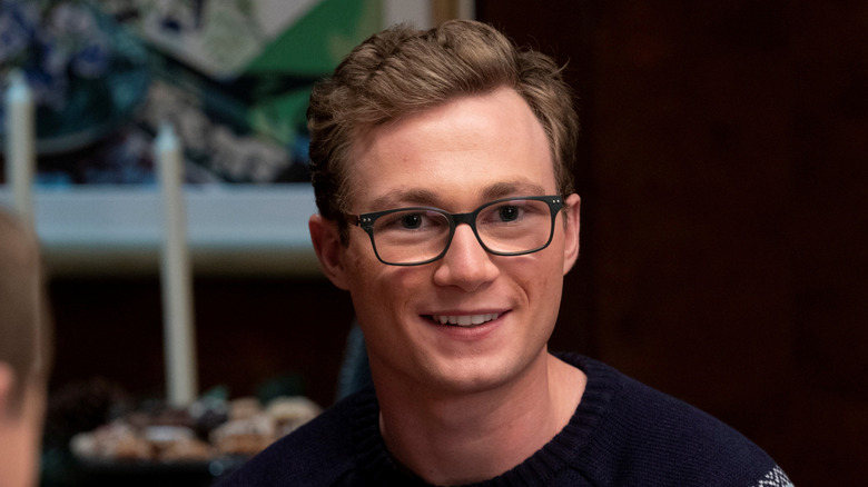 Jack at the Reagan family dinner table in "Blue Bloods"