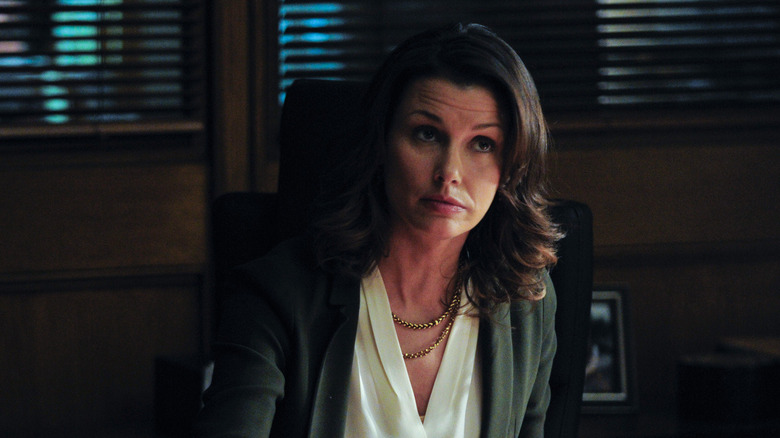 Erin is unimpressed in "Blue Bloods"