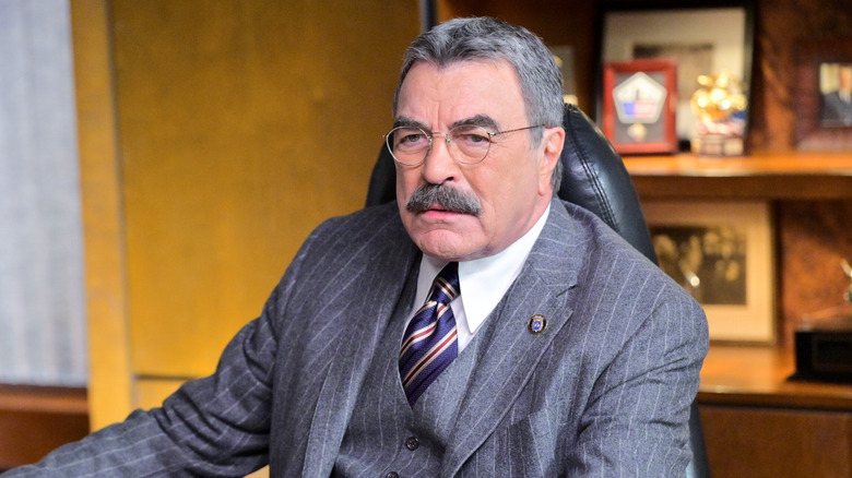 Frank Reagan is concerned on Blue Bloods