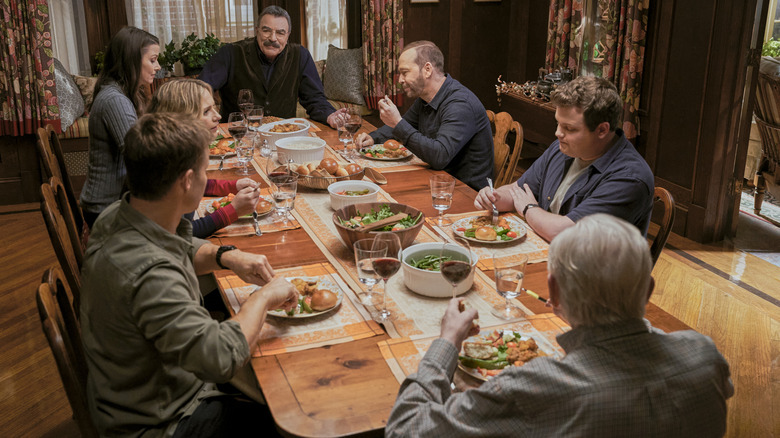 The Reagan clan dish up on Blue Bloods