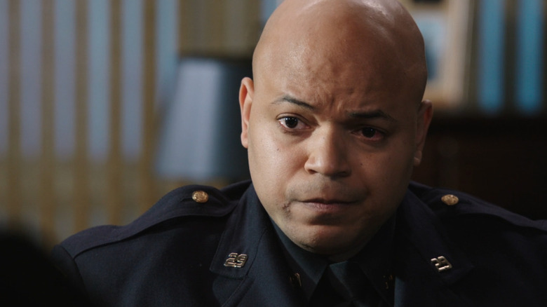 Addison talks to Frank