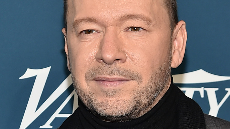 Donnie Wahlberg wearing a turtleneck