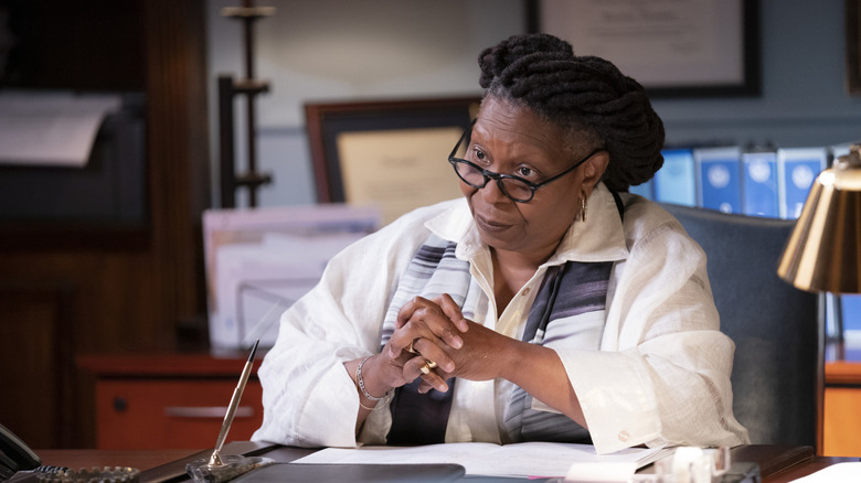 Regina Thoma is unimpressed in "Blue Bloods"