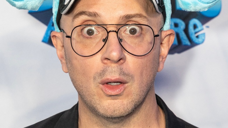 Steve Burns surprised