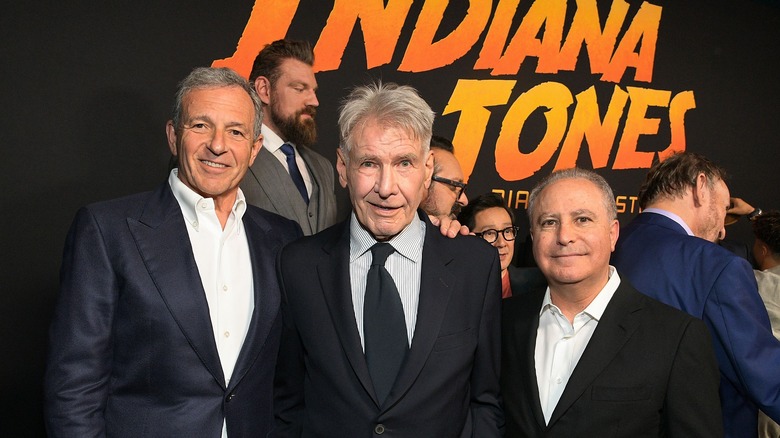 Bog Iger Harrison Ford Alan Bergman 