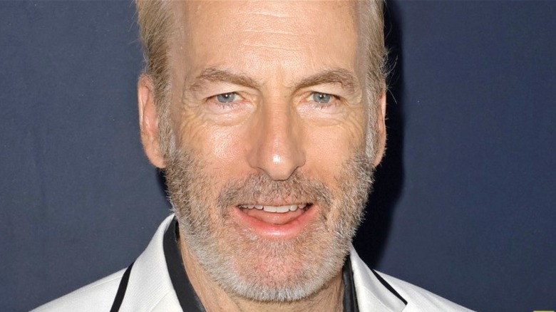 Bob Odenkirk smiling for red carpet photos