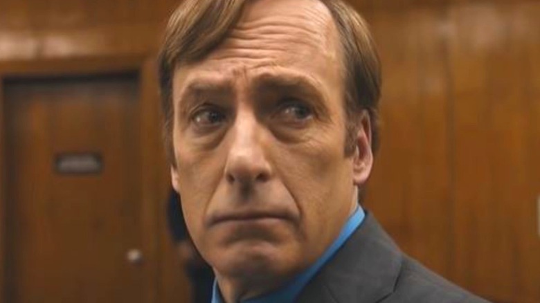 Saul Goodman staring