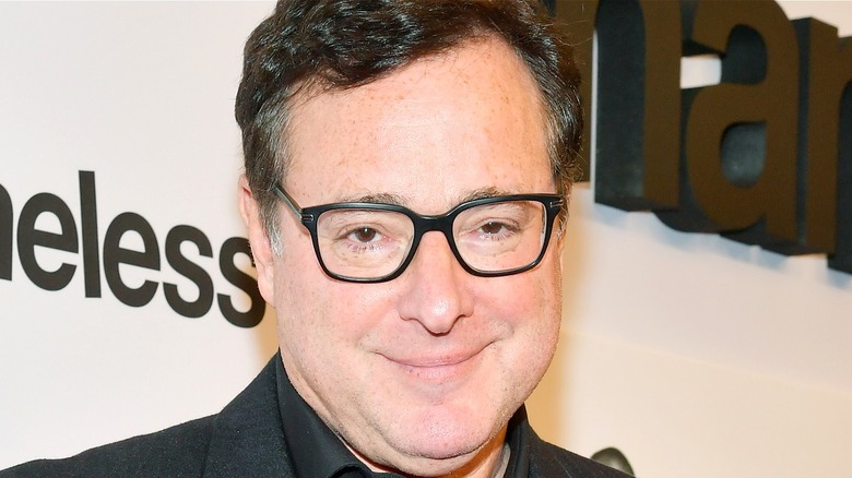 Bob Saget on the red carpet