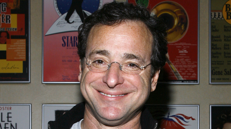 Actor and comedian Bob Saget smiling