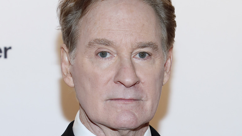 Kevin Kline spacing out, probably 
