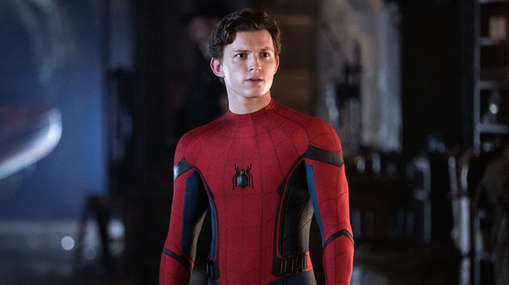 Tom Holland as Peter Parker in Spider-Man: Far From Home