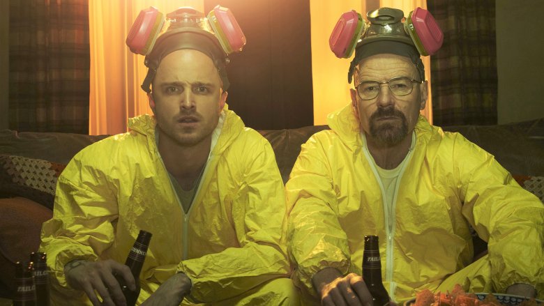 Aaron Paul and Bryan Cranston in Breaking Bad