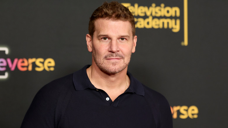 David Boreanaz attends the "Bones" 20th Anniversary Retrospective in 2025