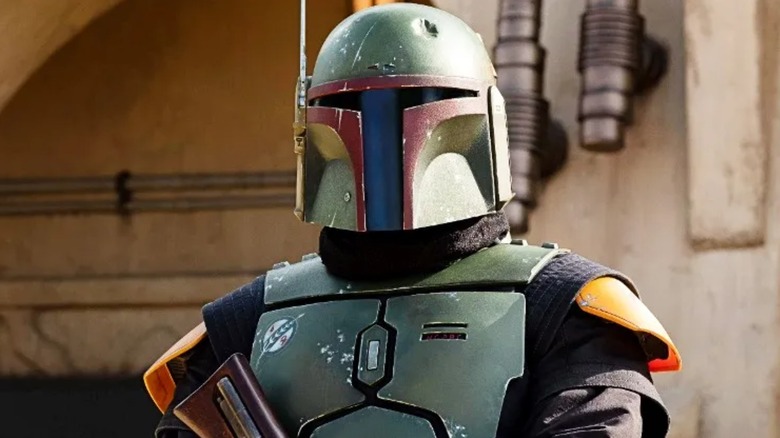 Boba Fett outside