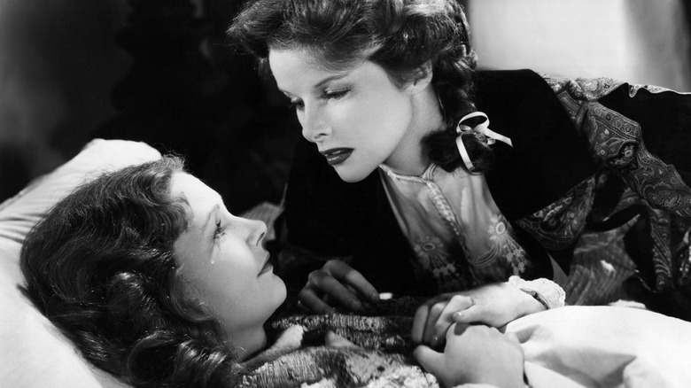 Jo March comforts Beth in 'Little Women' (1933)