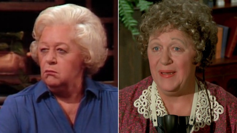 Lucille Benson as Lilly next to her as Flo in The New Adventures of Wonder Woman