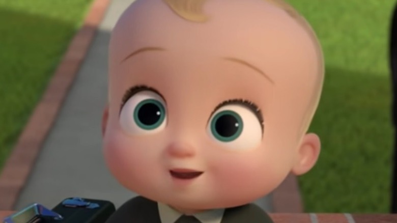 Boss Baby smiling