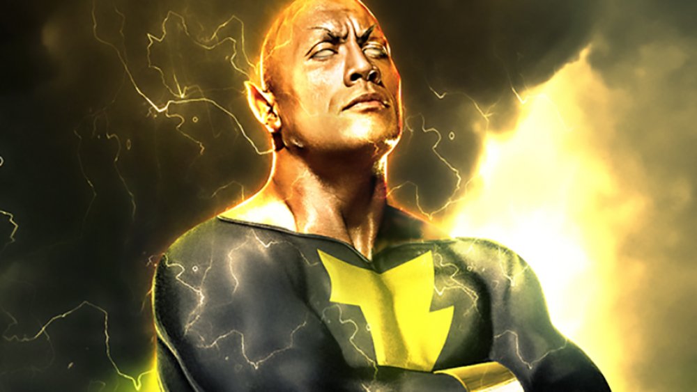 BossLogic art depicting Dwayne "The Rock" Johnson as Black Adam