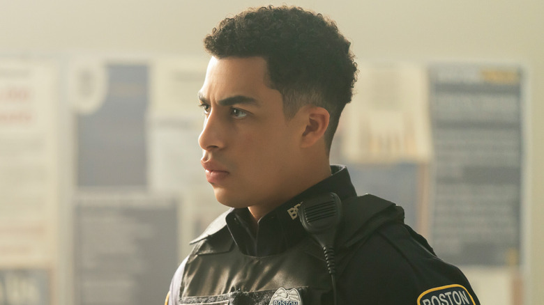 Jonah Silver is annoyed in "Boston Blue" (2025)