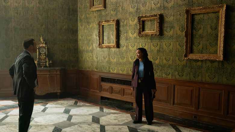 Lena and Danny in the museum in "Boston Blue" (2025-)